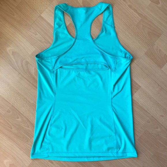 Turquoise Adidas Tank Top L - Picture 3 of 3